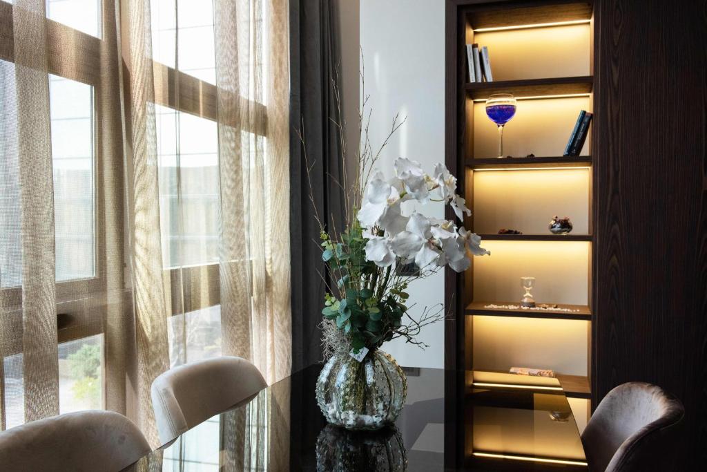 Posezení v ubytování Gold Tower Lifestyle Hotel