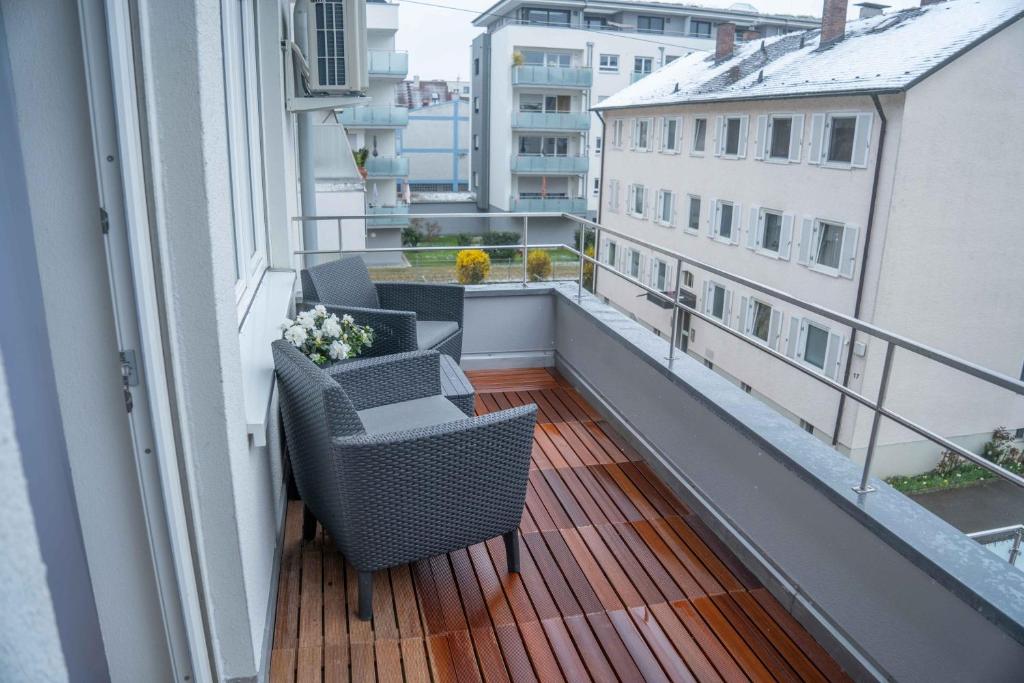 City Apartments FN L 6 KLIMATISIERT mit Balkon - Deluxe Doppelzimmer - 17