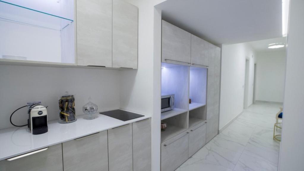 Kuchyňa alebo kuchynka v ubytovaní Albanèse Luxury Rooms