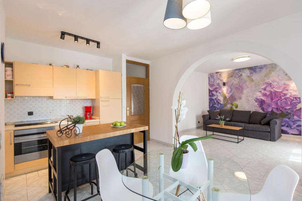 Kuchnia lub aneks kuchenny w obiekcie Ripenda Apartments