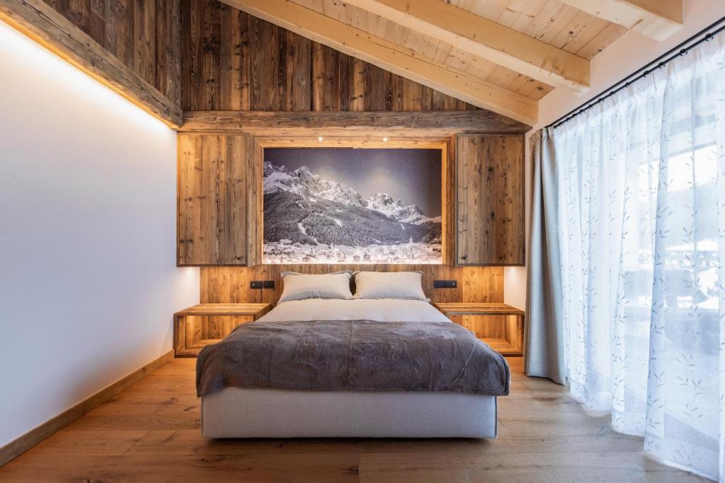 Postel nebo postele na pokoji v ubytování B&B Al Mulin