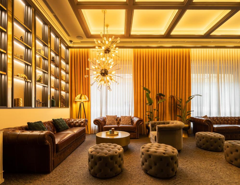 Posezení v ubytování Hotel Cortezo
