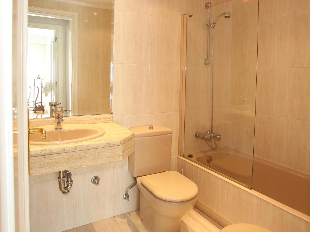 Kúpeľňa v ubytovaní Apartamento Ondarreta