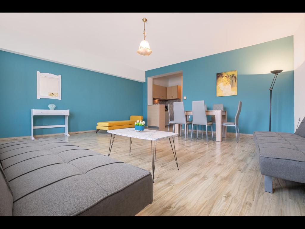 Część wypoczynkowa w obiekcie Thassian Riviera Hotel