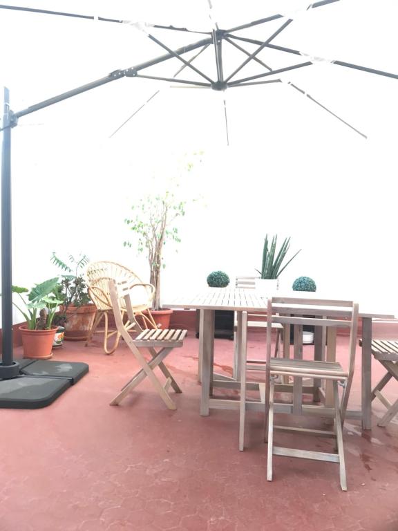Patio nebo venkovní prostory v ubytování 2 Apartamento TERRAZA Free Wifi