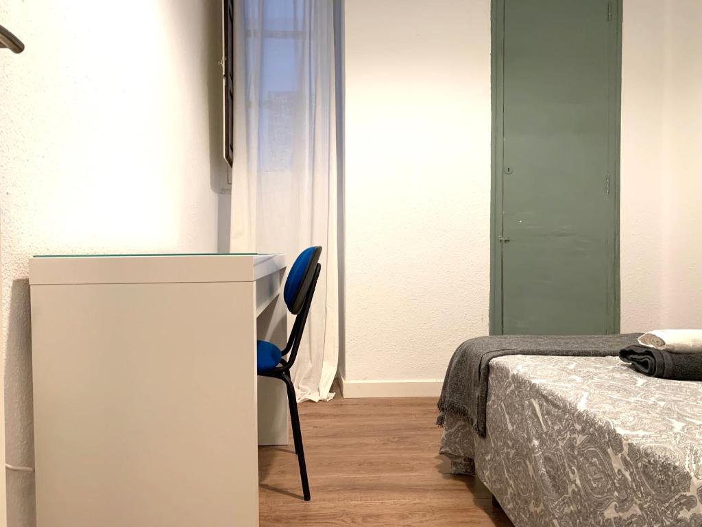 Postel nebo postele na pokoji v ubytování 2 Apartamento TERRAZA Free Wifi