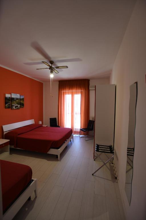 Postel nebo postele na pokoji v ubytování Bed and breakfast Coppadicuocobb
