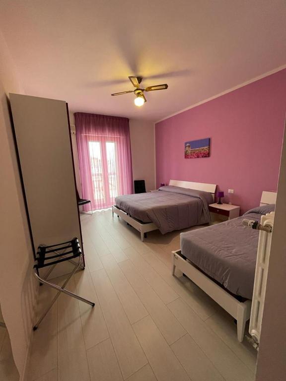 Postel nebo postele na pokoji v ubytování Bed and breakfast Coppadicuocobb