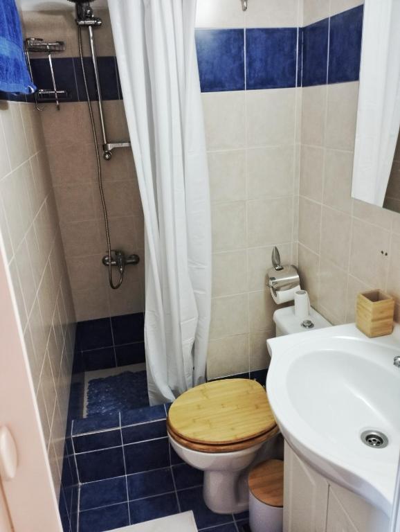 Koupelna v ubytování CozyCoast