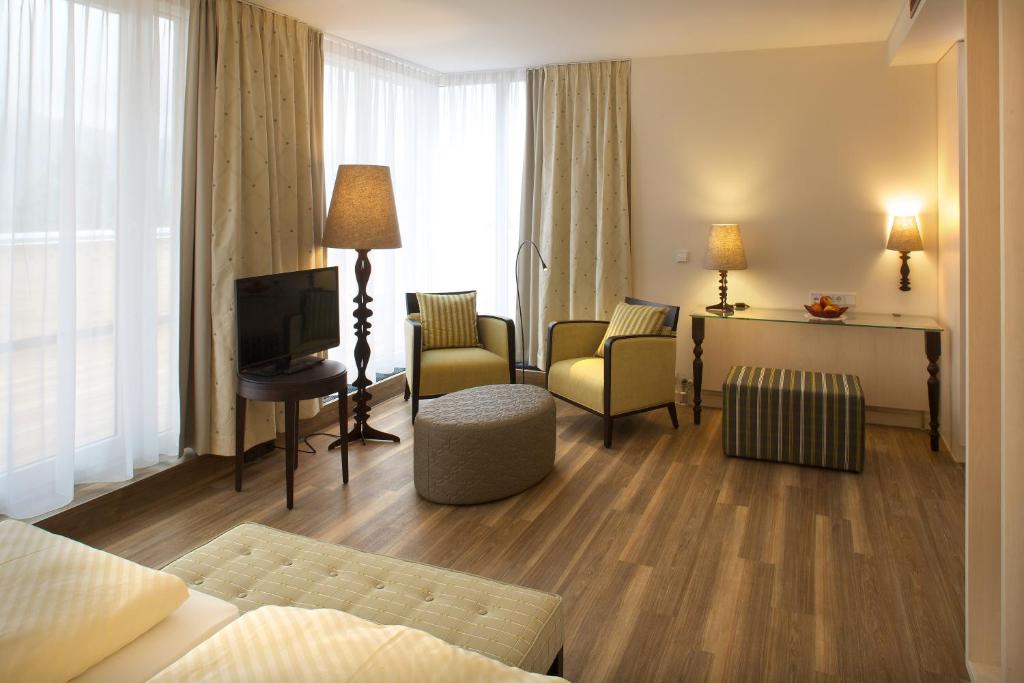 Posezení v ubytování Hotel Bären Titisee