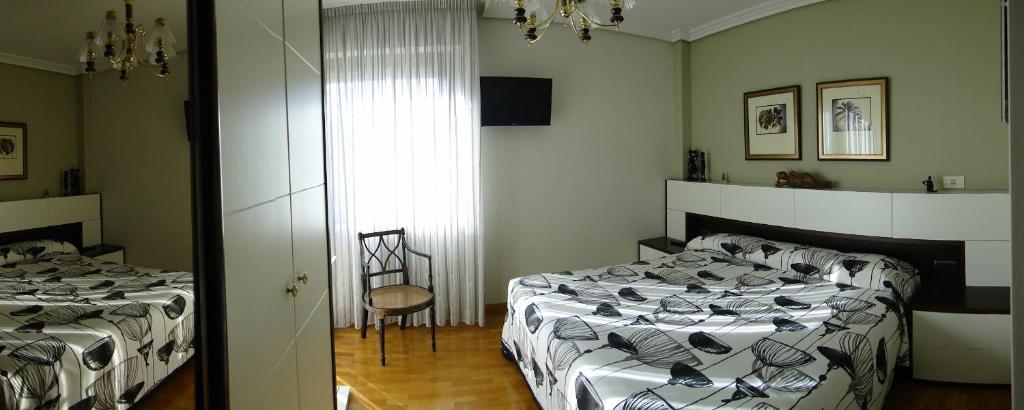 Postel nebo postele na pokoji v ubytování B&B Zaldu