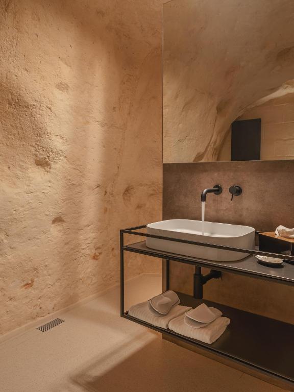 Koupelna v ubytování Palazzo Degli Abati