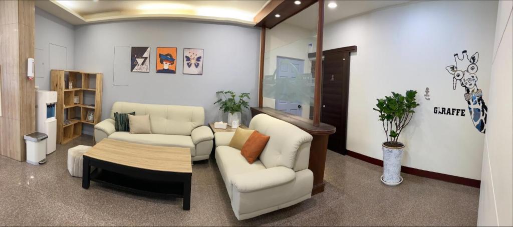 Posezení v ubytování Foung Kou Hotel