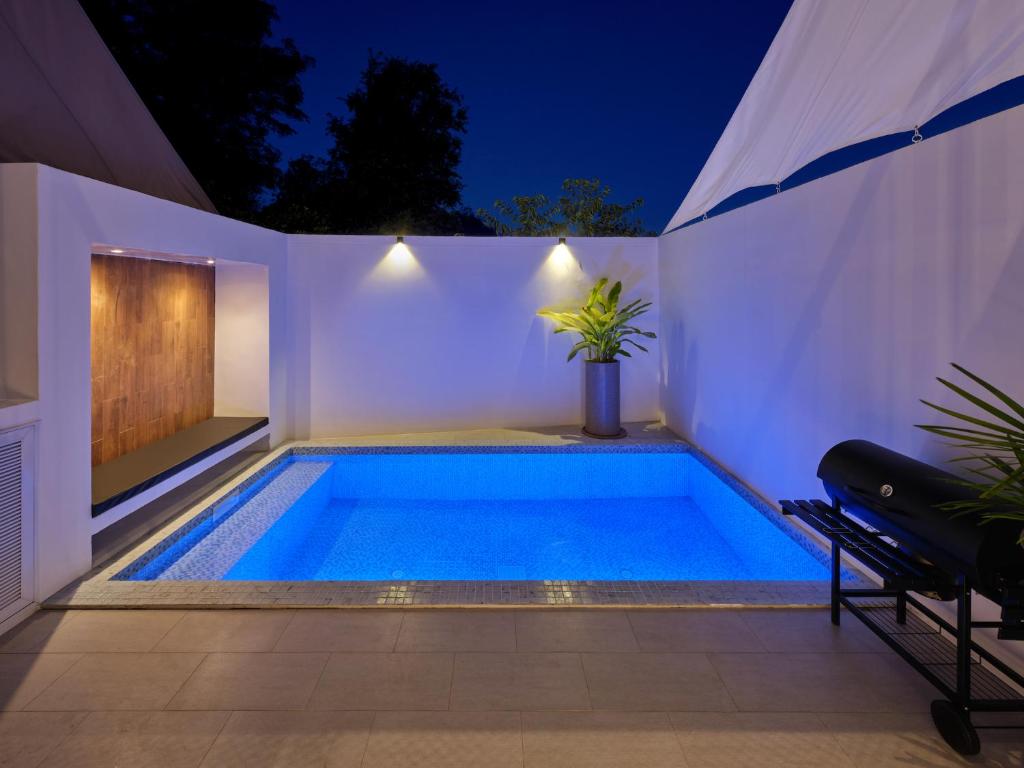 Bazén v ubytování Casa de Yim, Eco Pool Villa nebo v jeho okolí