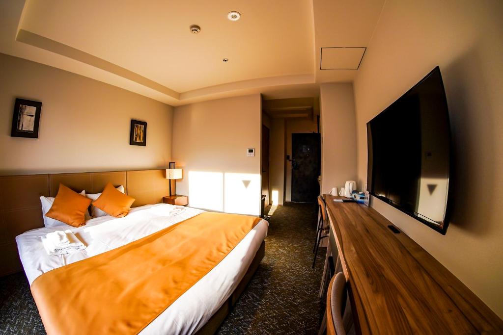TV a/nebo společenská místnost v ubytování Hotel S-Presso South