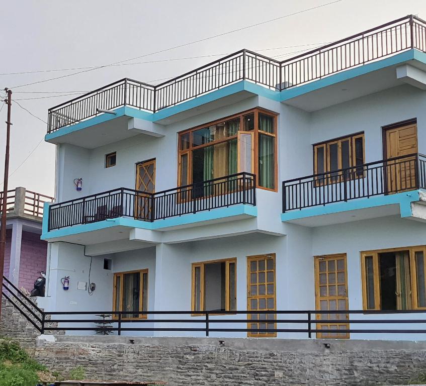 Balkón nebo terasa v ubytování Shivay Home Stay