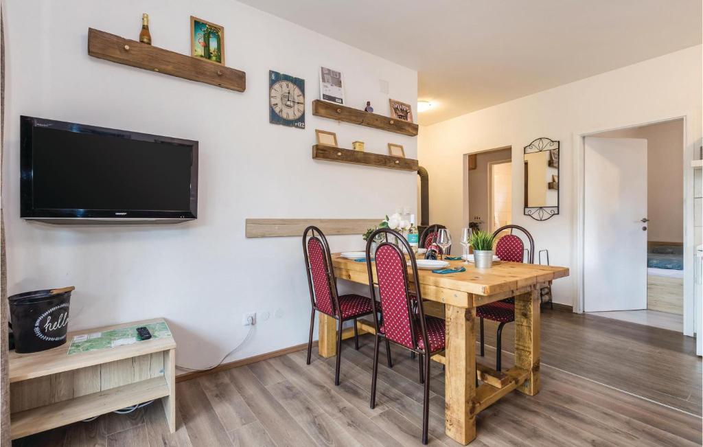 TV a/nebo společenská místnost v ubytování Super Apartment Ogulin