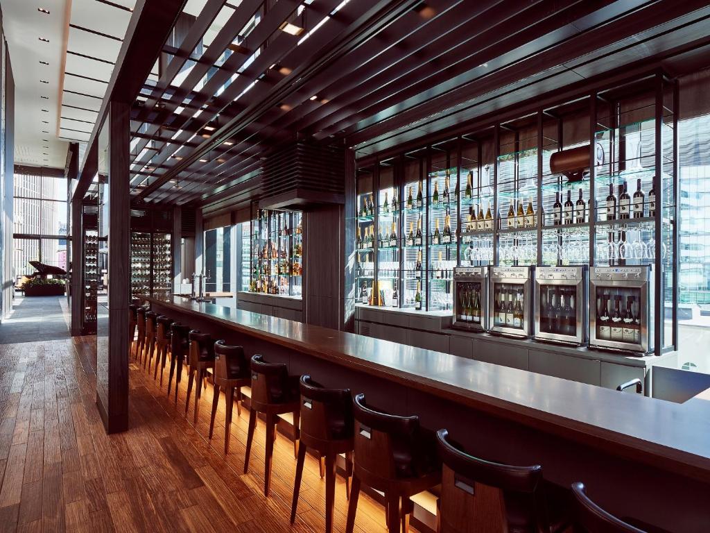 Lounge nebo bar v ubytování The Gate Hotel Tokyo by Hulic