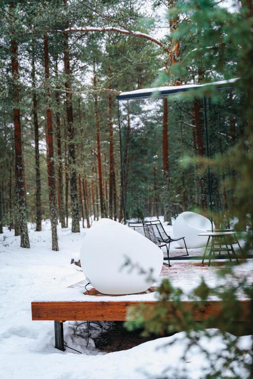 ÖÖD Hötels Laheranna SUME -with sauna v zimě