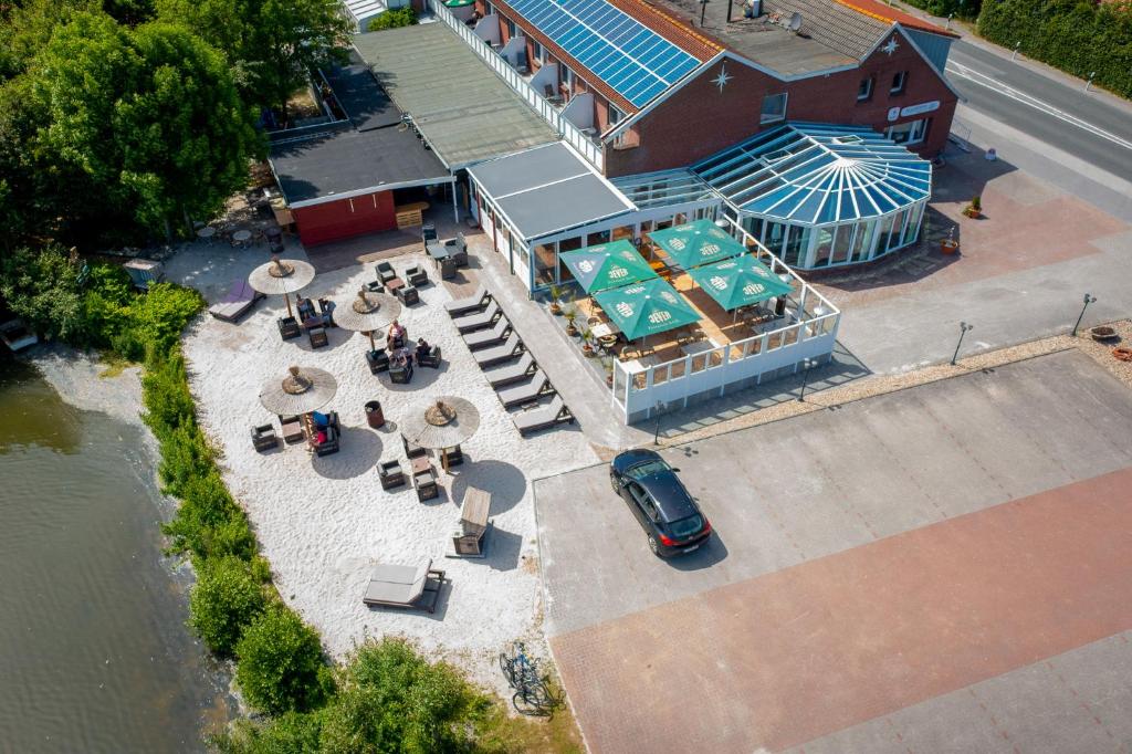 Letecký snímek ubytování Hotel Nordstern