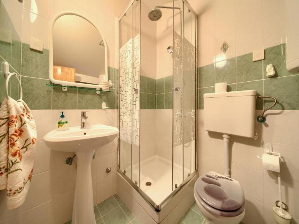 Koupelna v ubytování Apartment Ankica