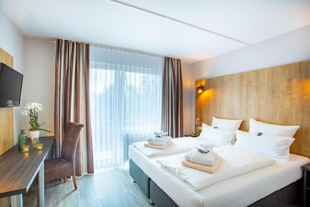 Aqualux Wellness- & Tagungshotel - Chambre Double Avec Vue Sur Jardin