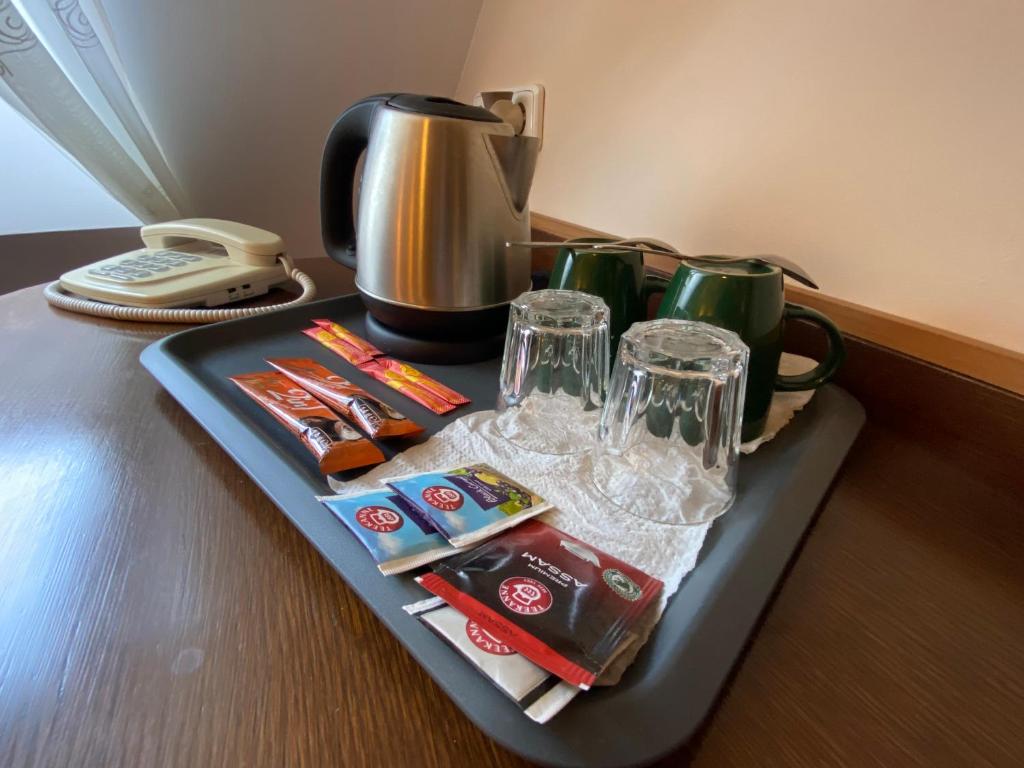 Nápoje v ubytování Zámecký Hotel Zlatý Orel
