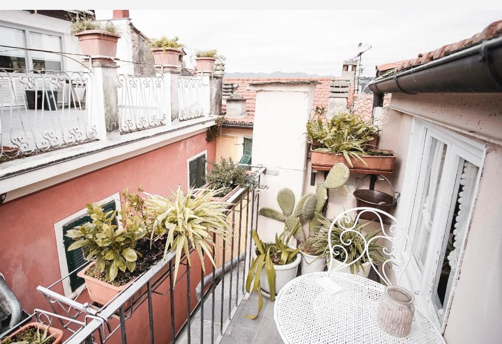 Balkón alebo terasa v ubytovaní Casa vacanze Cinzia