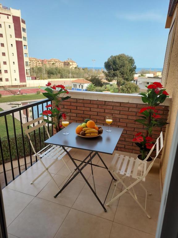 Balkon lub taras w obiekcie Apartamento El Capacho