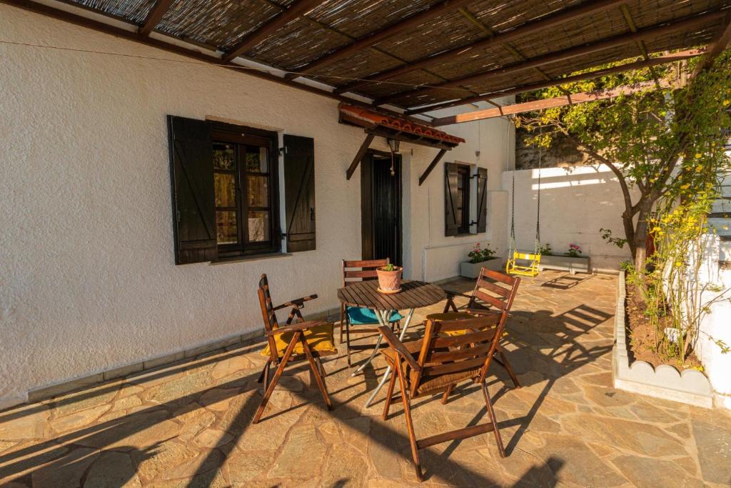 Patio nebo venkovní prostory v ubytování My Pelion Home