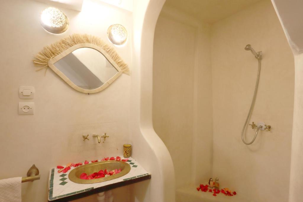 Koupelna v ubytování Riad Venezia