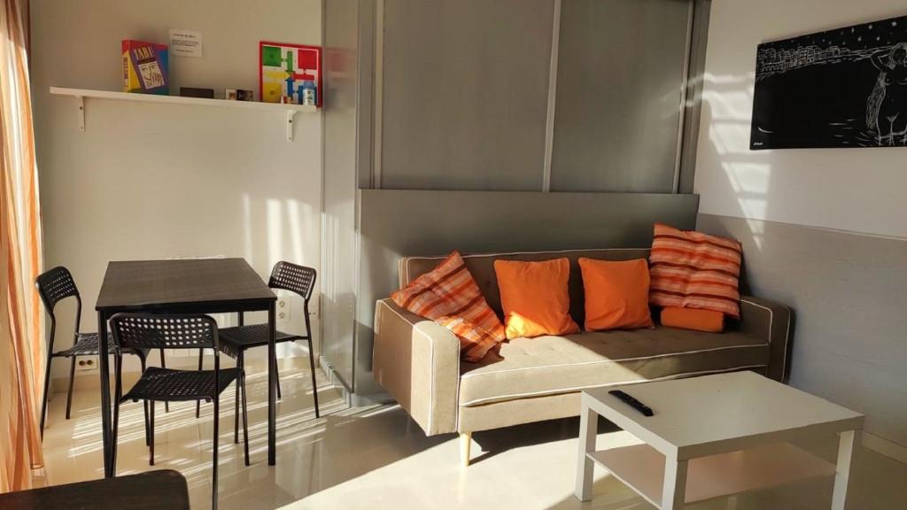 A seating area at Residencial Cabodeiro