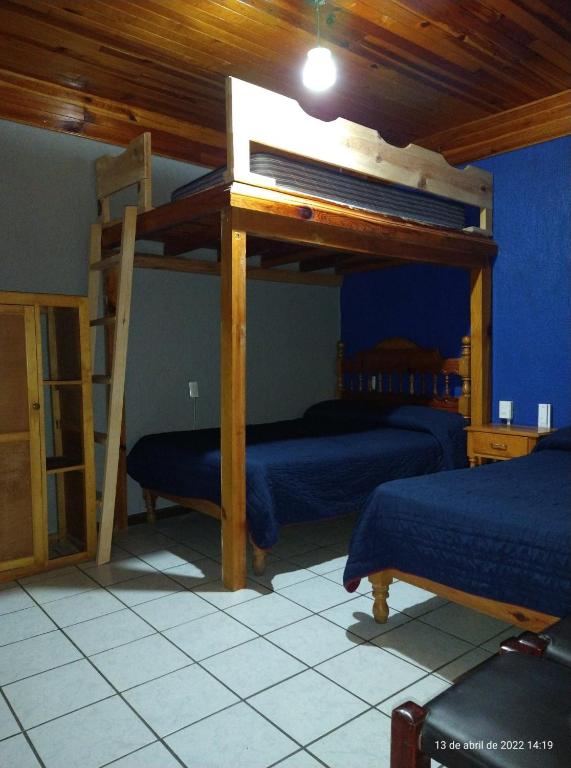 Posezení v ubytování Hotel Plaza Mazamitla