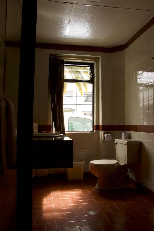 Posezení v ubytování Hotel Ambassador