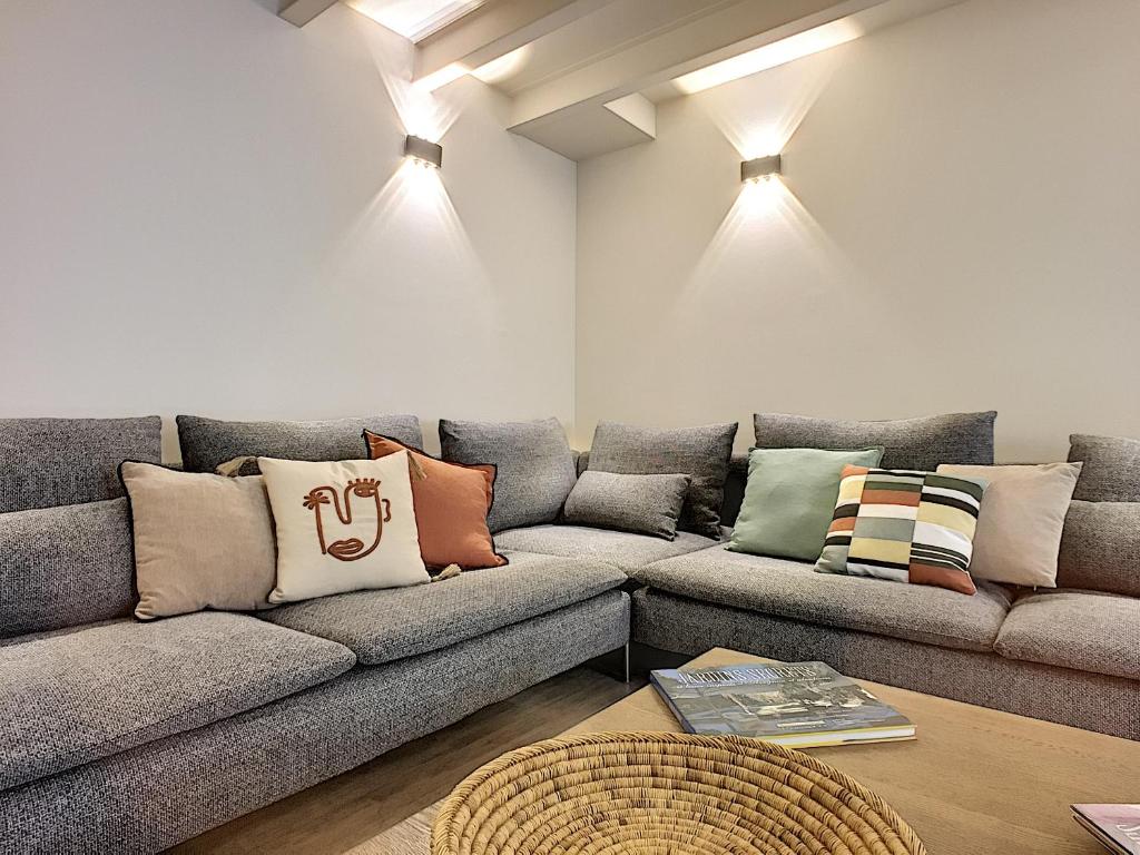 Posezení v ubytování Maison Luxe 4 chambres - Patio - Climatisation - 10 minutes à pied du Pont d'Avignon