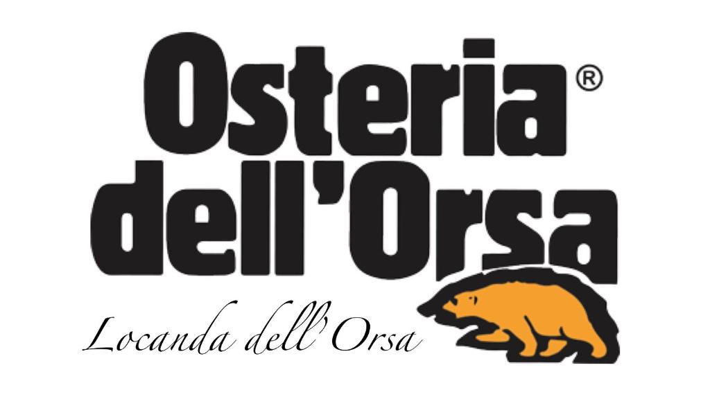un logotipo para la osteria californiaerkordledledell owl en Locanda dell'Orsa, en Bolonia