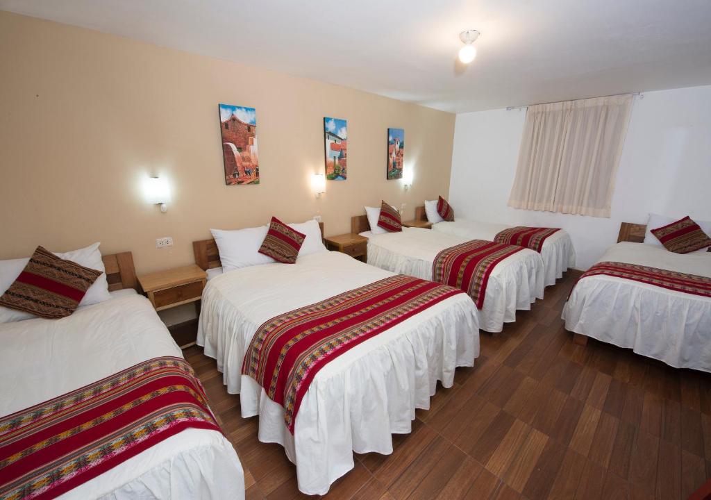 Postel nebo postele na pokoji v ubytování La Posada del Viajero