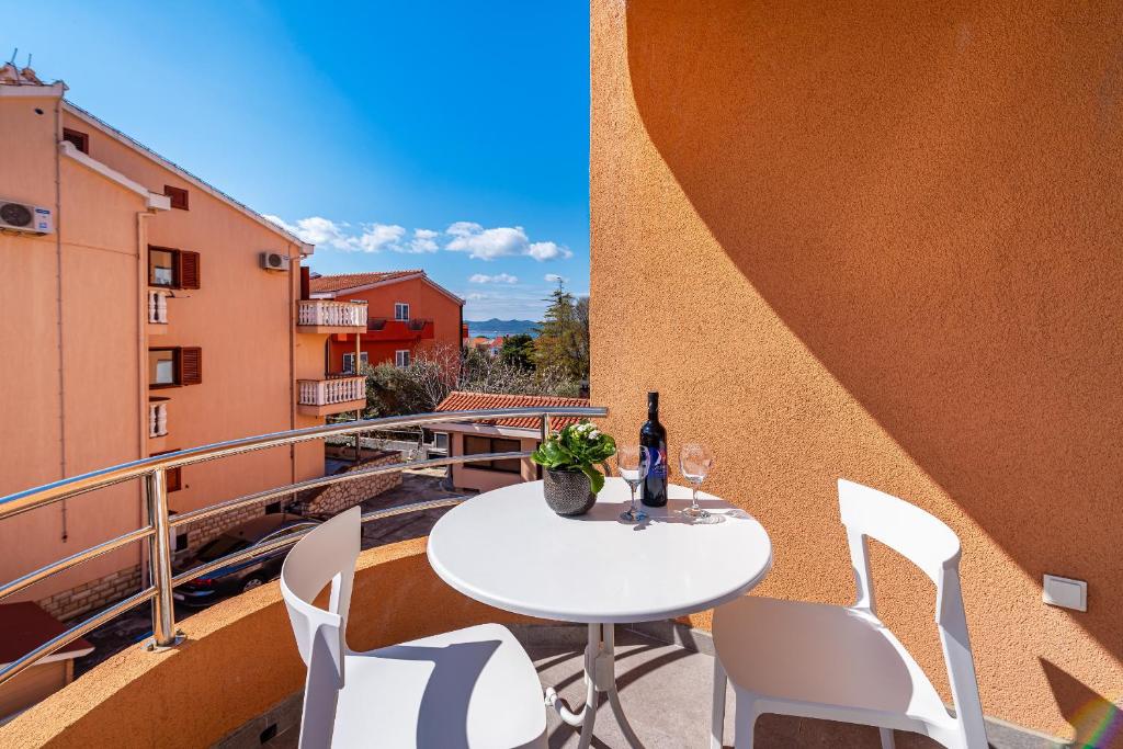 Balkón alebo terasa v ubytovaní Apartment Oasis