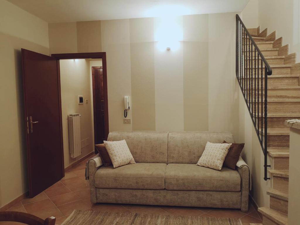 Część wypoczynkowa w obiekcie Villa Terrena