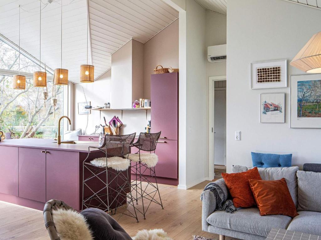 Posezení v ubytování Holiday home Væggerløse CCX