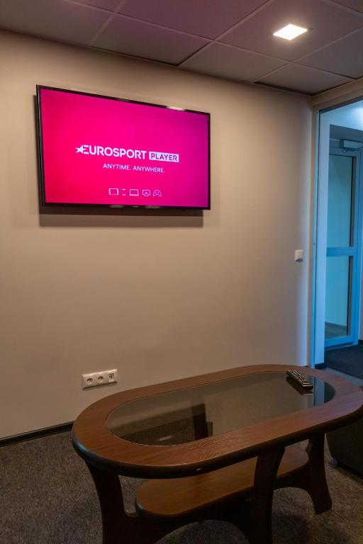 TV a/nebo společenská místnost v ubytování Kuremaa Külalistemaja