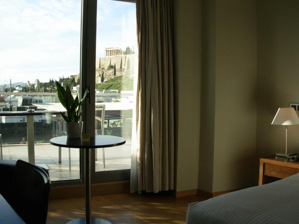 Posedenie v ubytovaní The Athens Gate Hotel