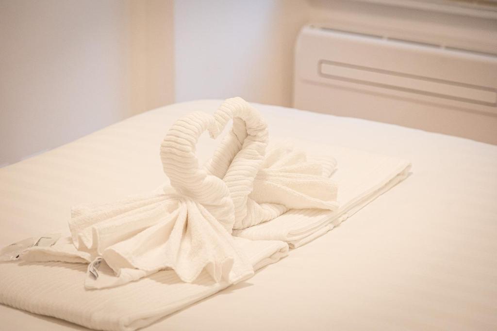 Posteľ alebo postele v izbe v ubytovaní Province apartment-Rental in Rome