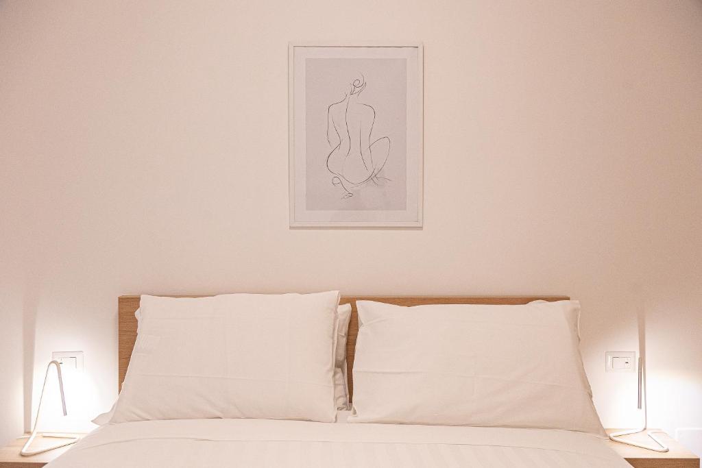 Posteľ alebo postele v izbe v ubytovaní Province apartment-Rental in Rome