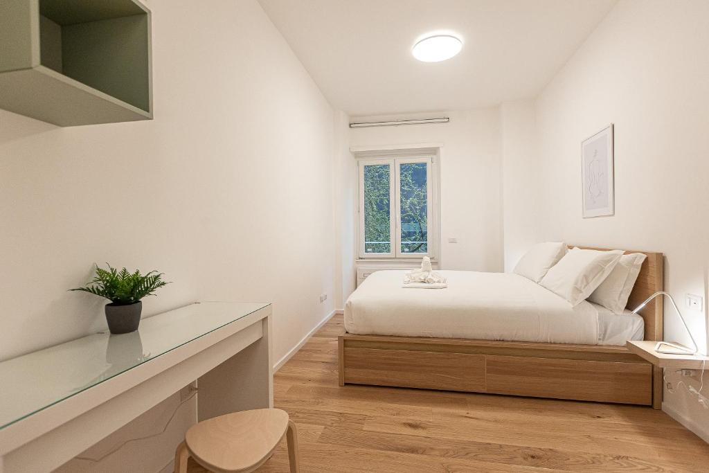 Posteľ alebo postele v izbe v ubytovaní Province apartment-Rental in Rome