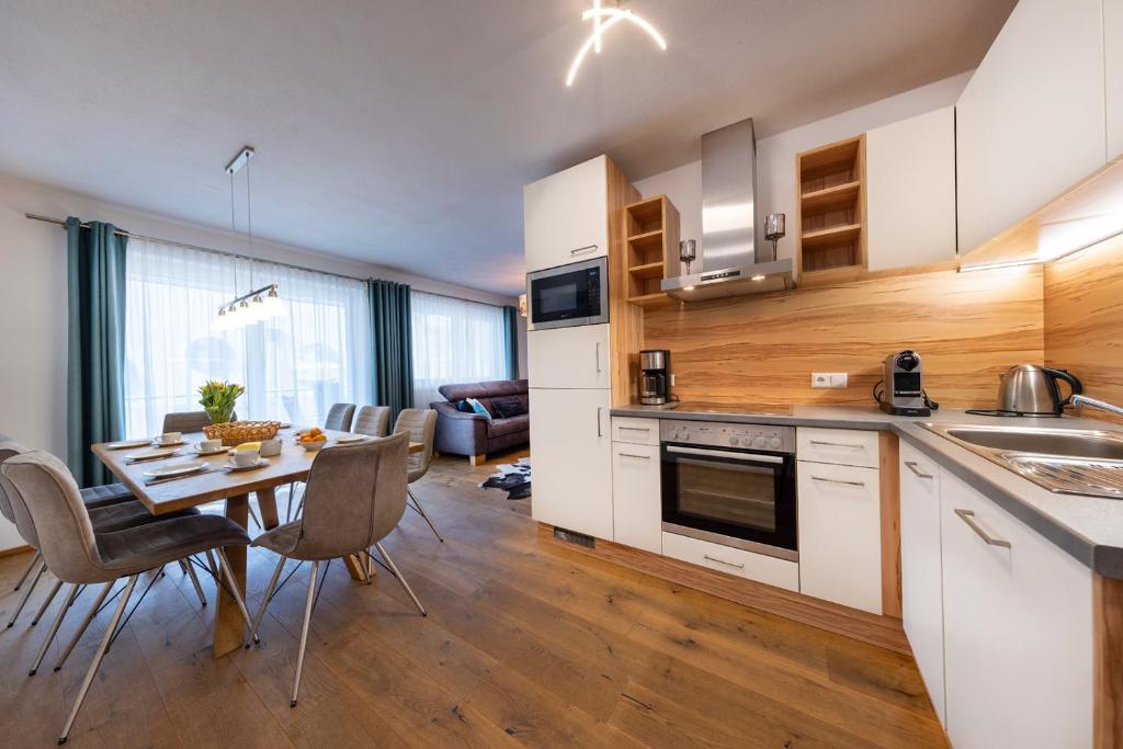 Kuchyňa alebo kuchynka v ubytovaní Appartement Pegasus Top 4
