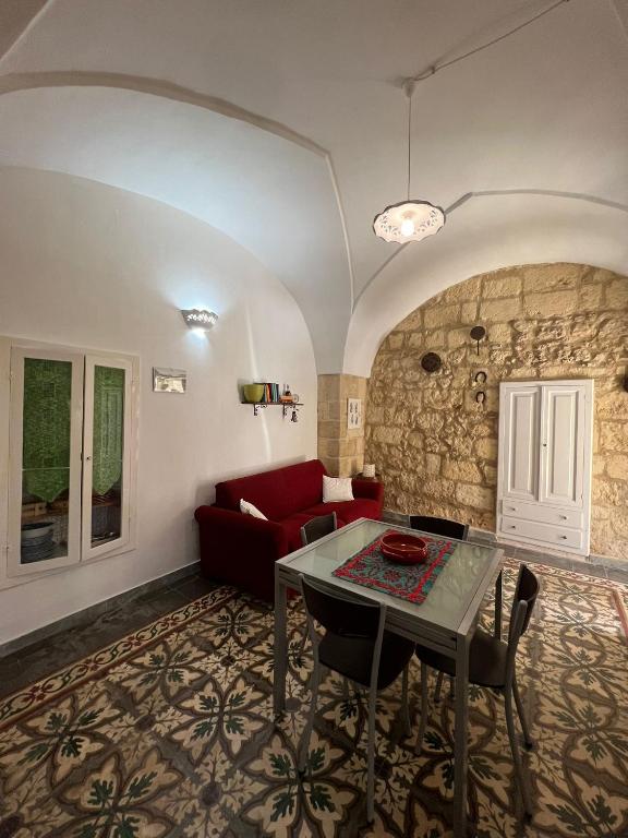 Część wypoczynkowa w obiekcie Casa Corte della libertà
