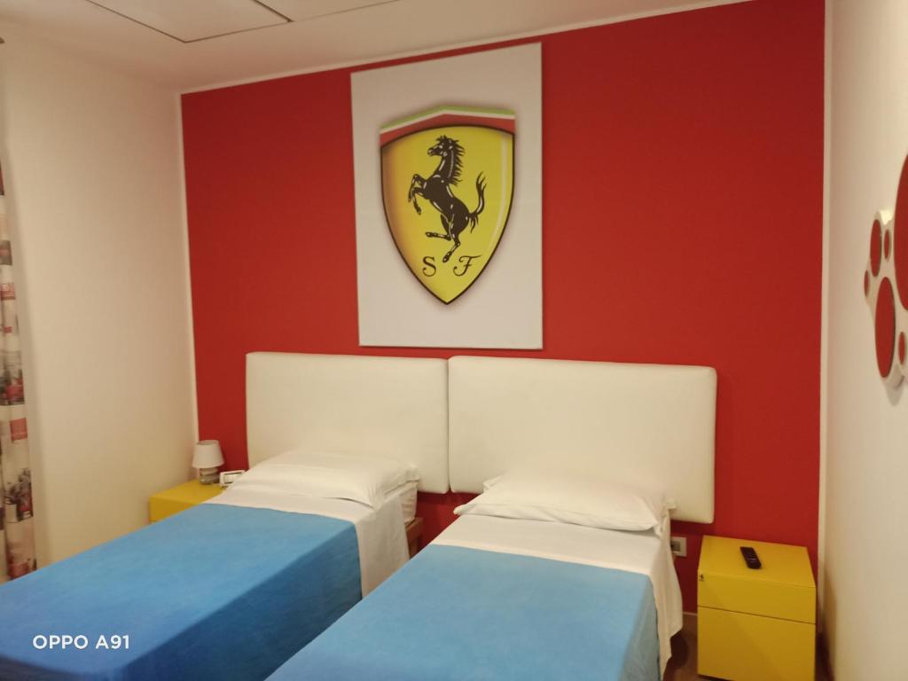 Postel nebo postele na pokoji v ubytování Villa Imago