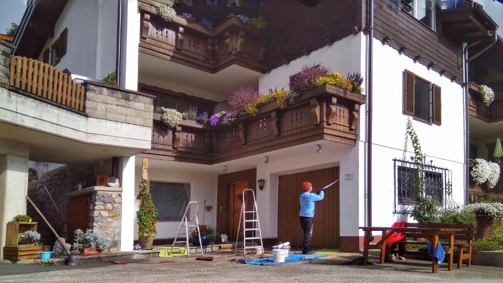 Budova, v ktorej sa apartmán nachádza
