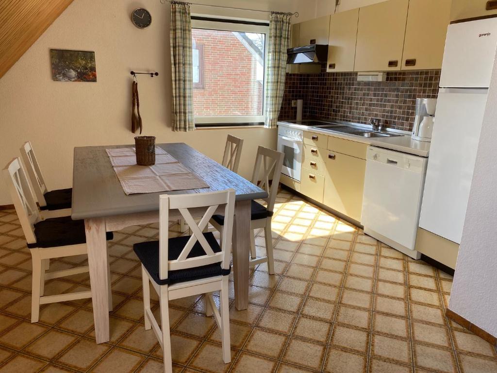 Kuchyň nebo kuchyňský kout v ubytování STOE3 Ferienwohnung Waack
